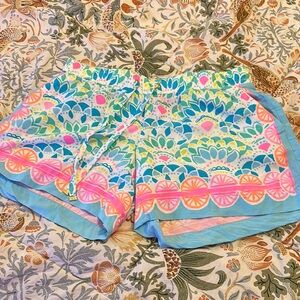 Lilly Pulitzer Women's 5'' Katia Short 001469 Size XS Caribbean citrus